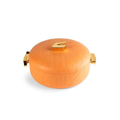 3 Piece Insulated Food Warmer Set with Lids Orange