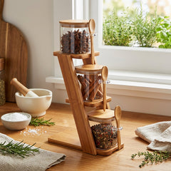 7 Piece Canister Set Clear