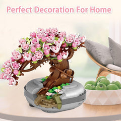 427 Piece Cherry Blossom Building Blocks Set Multicoloured