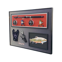 60 x 80cm Fishing Frame Black & Red
