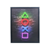 70 x 40cm Gaming Room Wall Art Multicoloured