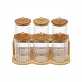 7 Piece Canister Set Clear