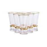 6 Piece 400ml Tumbler Set Clear