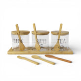 7 Piece Canister Set Clear