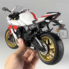 1:12 Diecast Metal Alloy Motorcycle Model Multicoloured