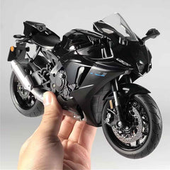 1:12 Diecast Metal Alloy Motorcycle Model Black