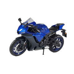 1:12 Diecast Metal Alloy Motorcycle Model Dark Blue