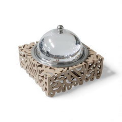1Lt Chafing Dish Beige & Stainless Steel