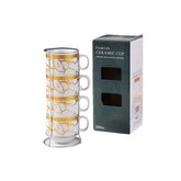 5 Piece Ceramic Cup Stand Multicoloured