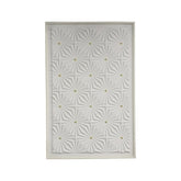 80 x 120cm 3D Painting with Gold Accents White