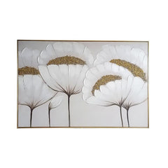 80 x 120cm Flower Design Frame Multicoloured