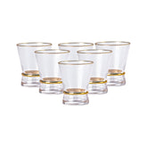 6 Piece Tumbler Set Clear
