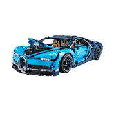 4031 Piece Car Building Block Set Blue