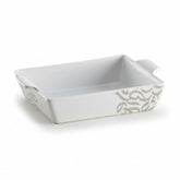 26cm Calligraphy Casserole White