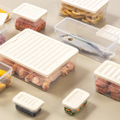 1100ml Fresh Box Container Cream