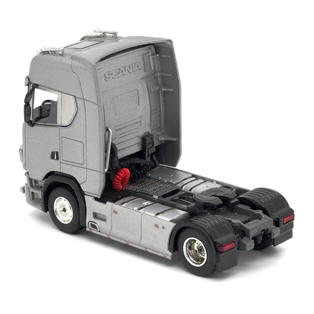 1:64 Alloy Scania Truck with Container Grey