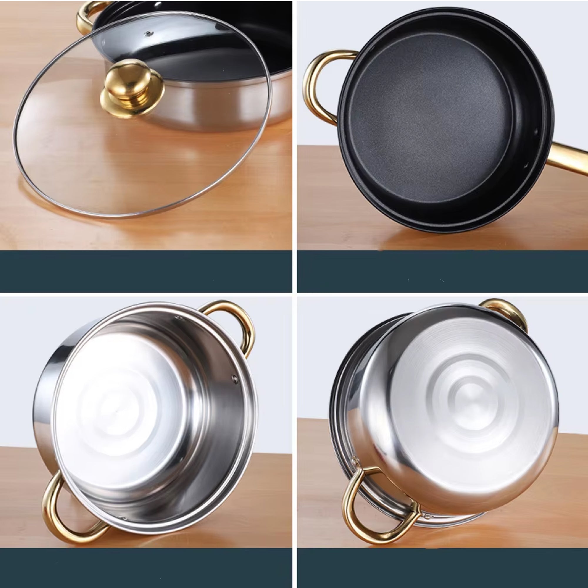 12 Piece Stainless Steel Cookware Set