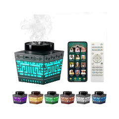 3-in-1 Electric Bakhoor Burner Black