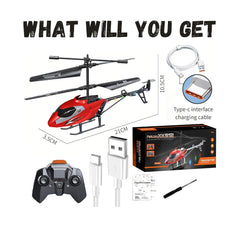 3.5CH Mini RC Helicopter with Gyro Red