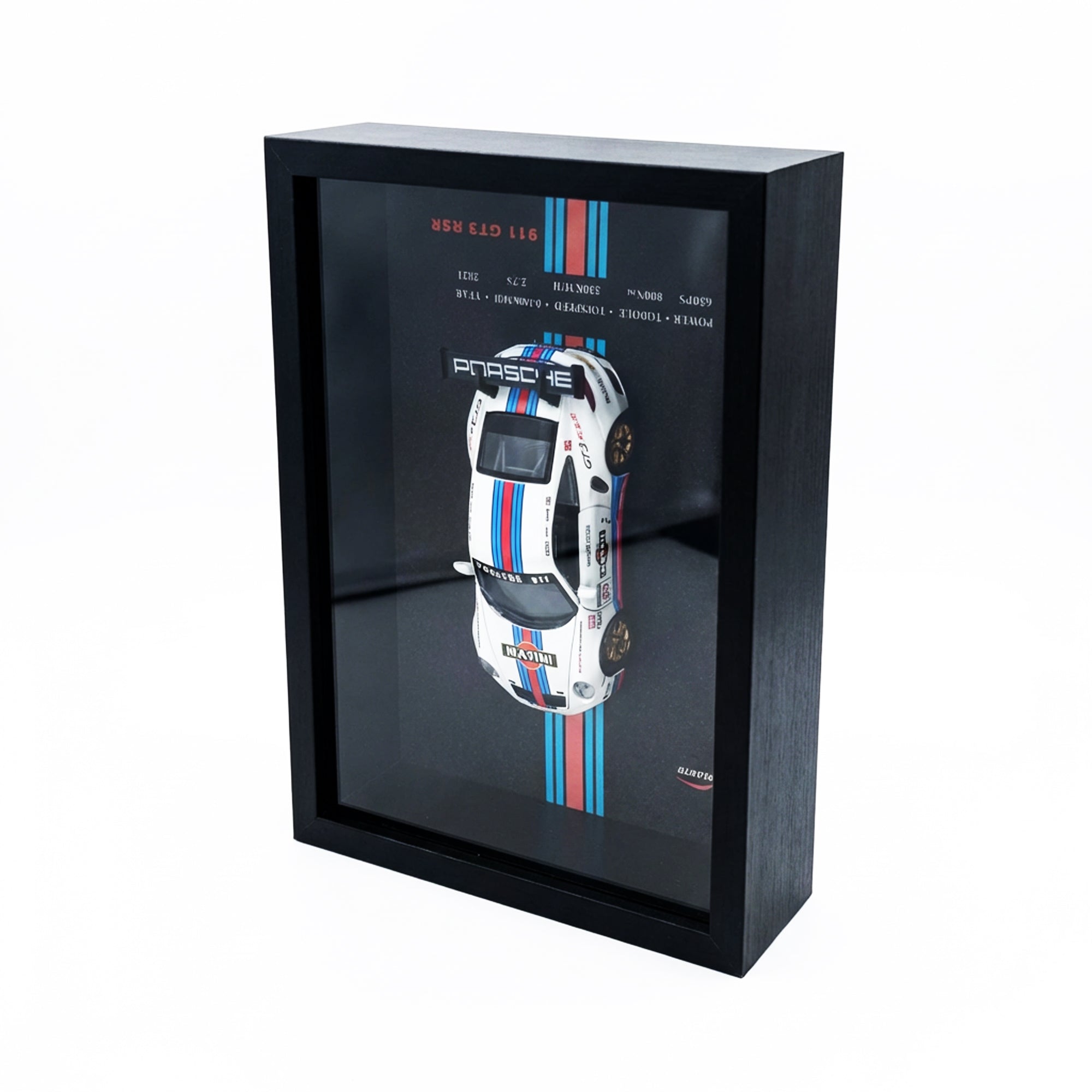 25 x 25cm Car Frame Black