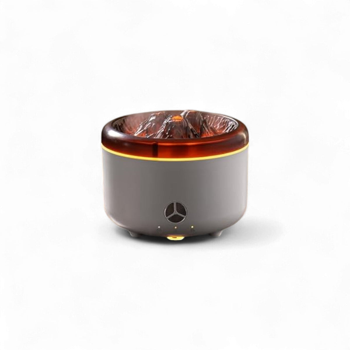 500ml Volcano Flame Diffuser Grey