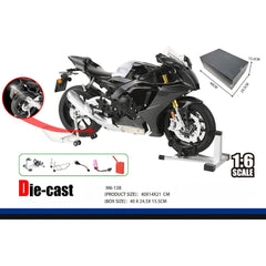 1:6 Alloy Motorcycle Model Black