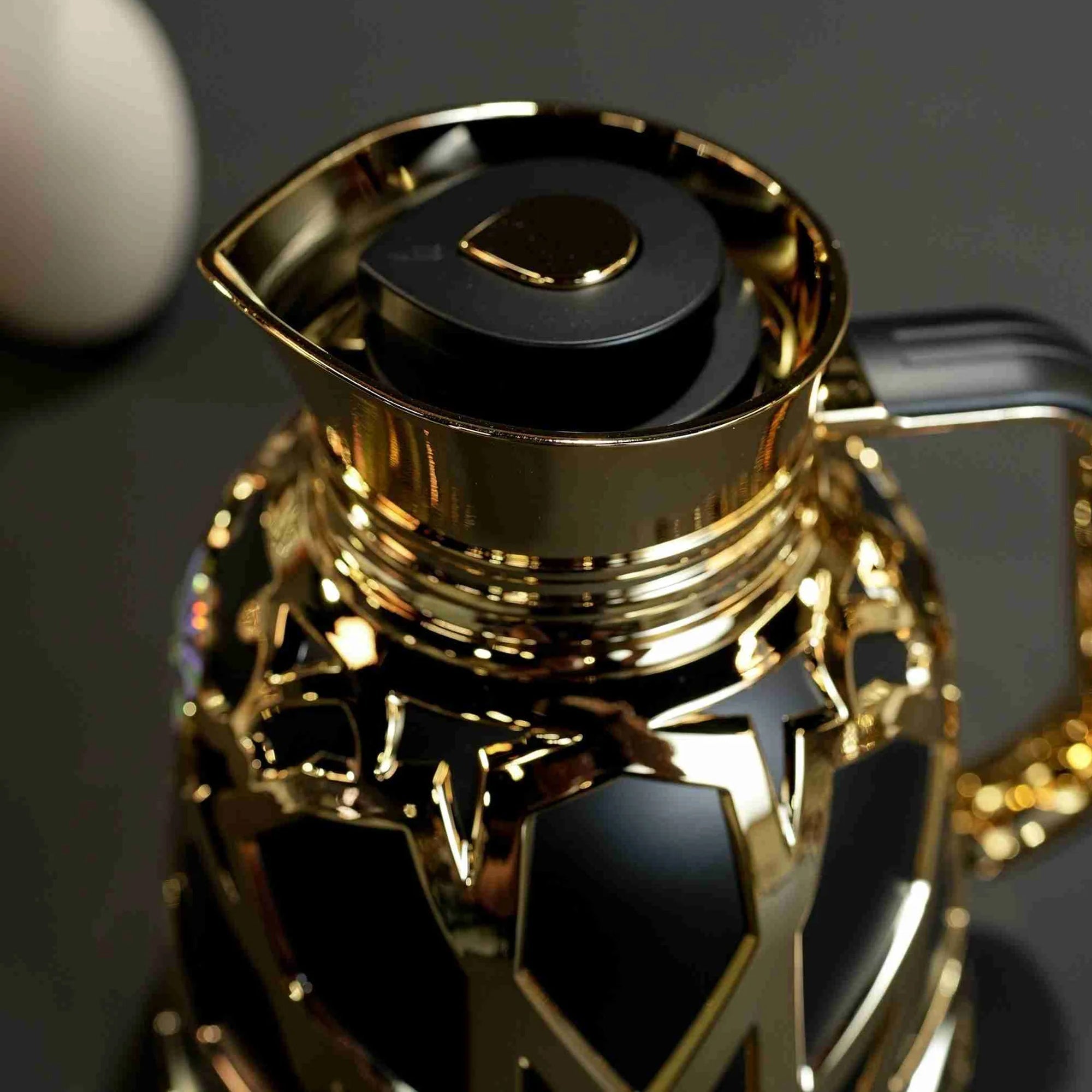 1Lt Arabic Flask Black & Gold