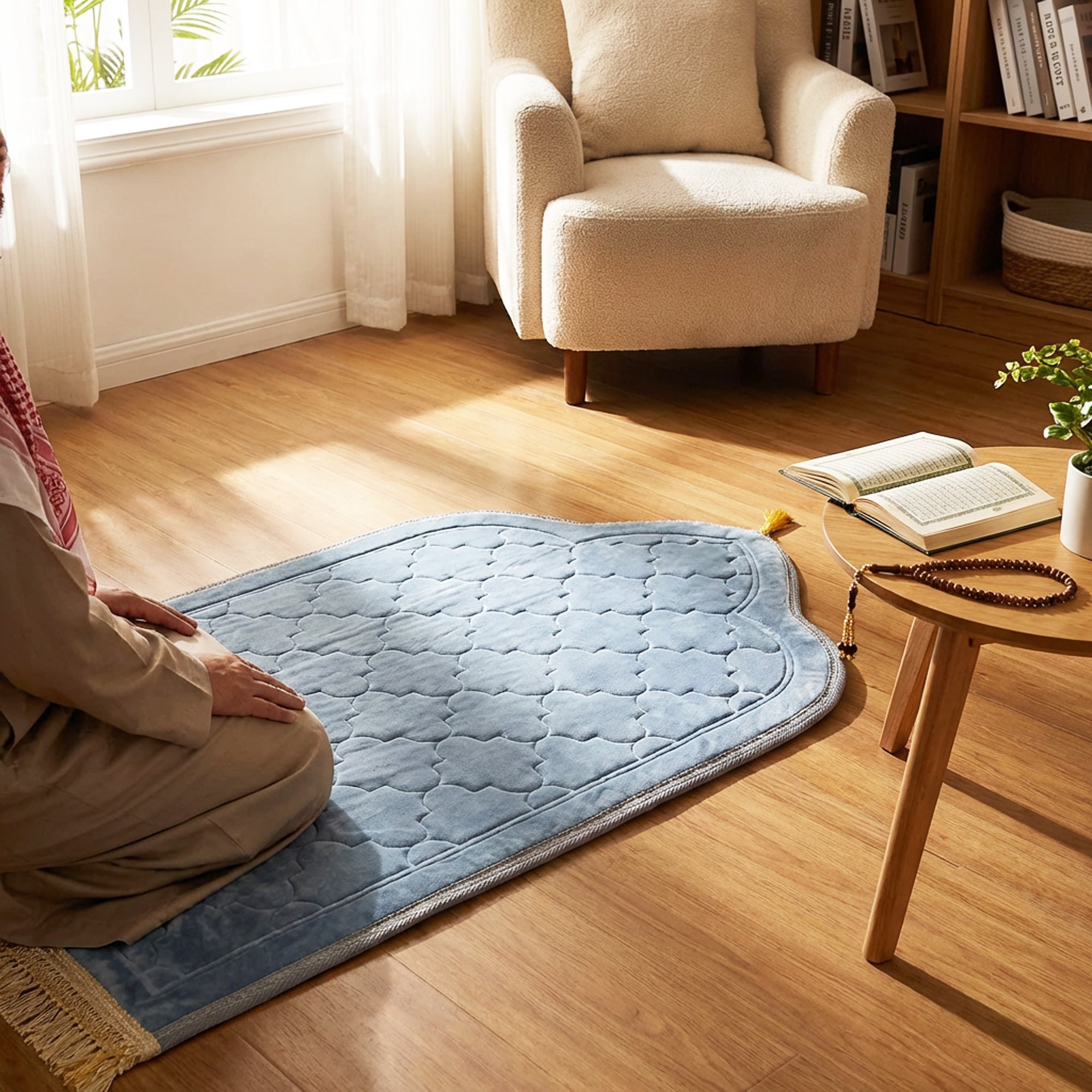 70 x 110cm Musallah Blue