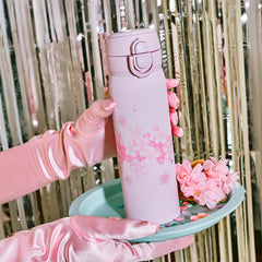 5D Print 500ml Flask with Clip Lock Pink