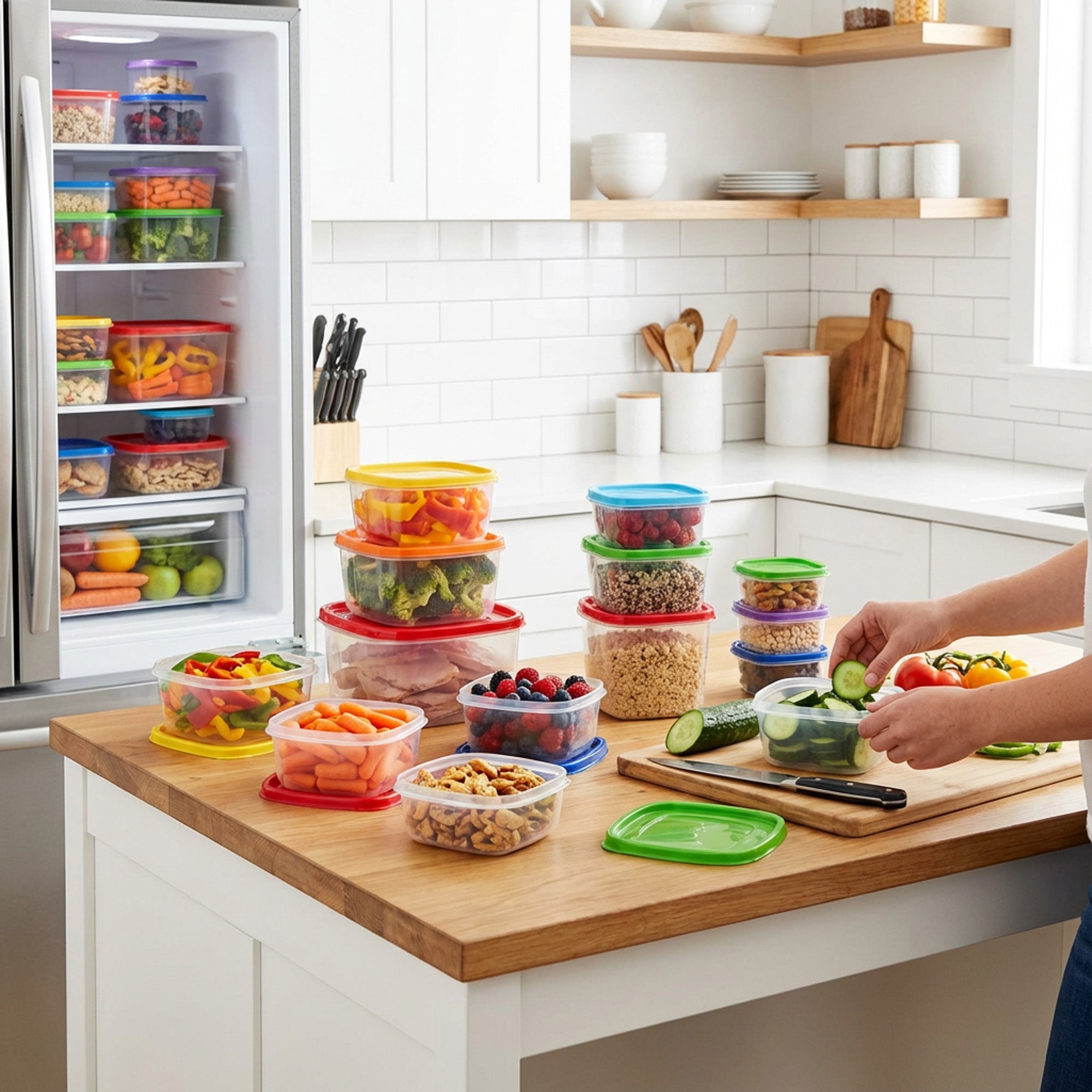 42 Piece Container Set Multicoloured