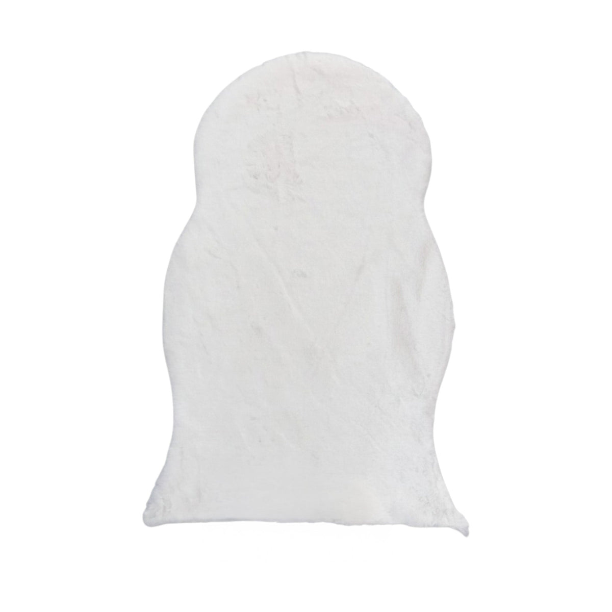 60 x 90cm Soft Bathroom Mat White