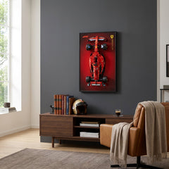 50 x 80cm Car Frame Red