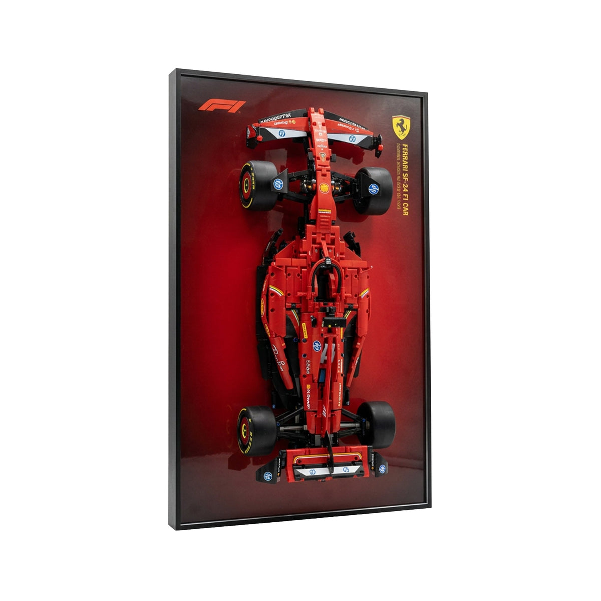 50 x 80cm Car Frame Red