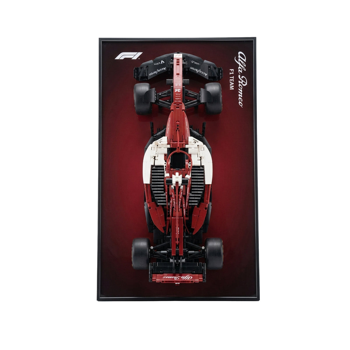 50 x 80cm Car Frame Red