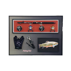 60 x 80cm Fishing Frame Black & Red