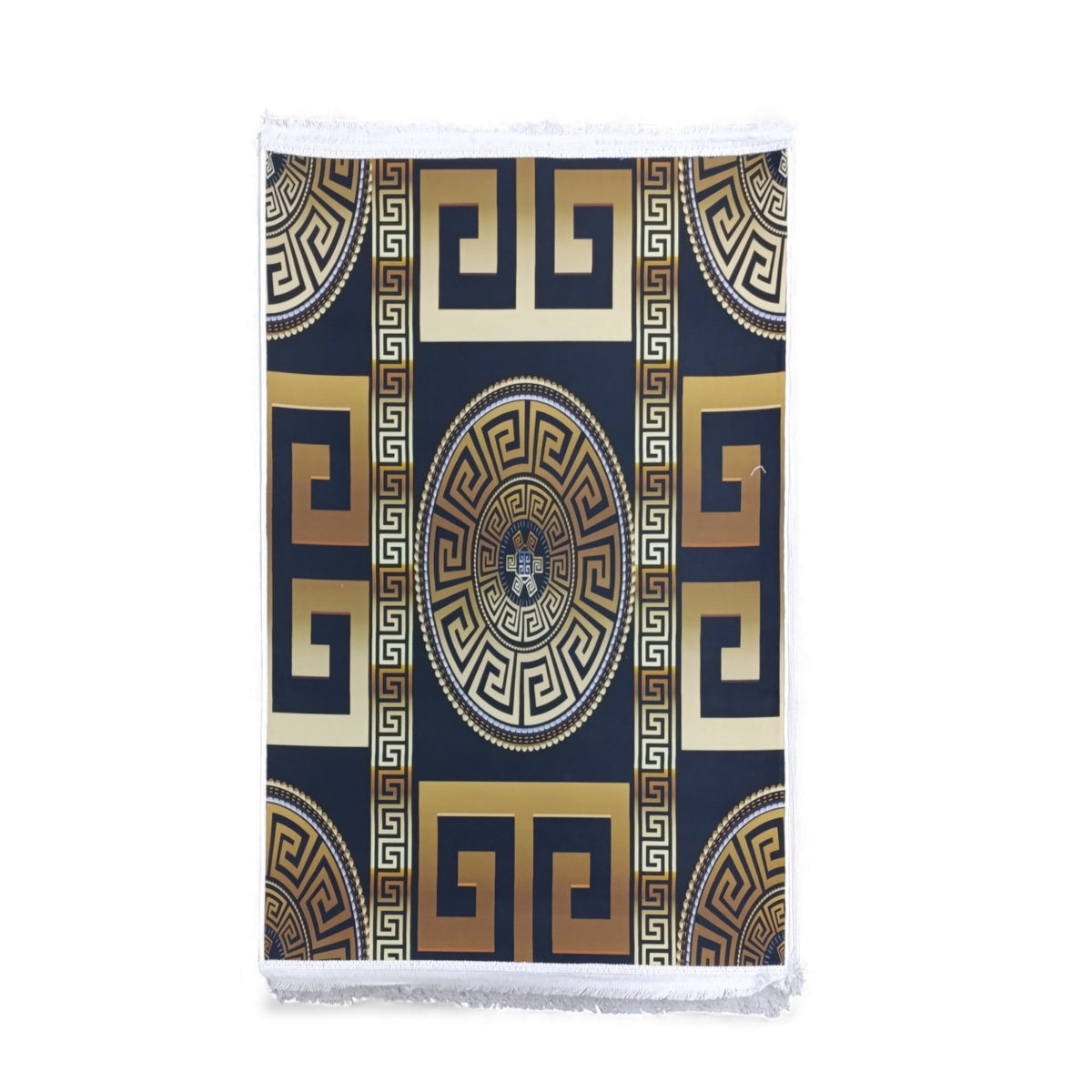 1 x 1.5m Carpet Black & Gold