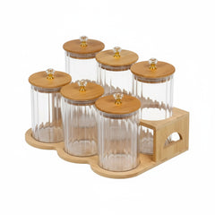7 Piece Canister Set Clear