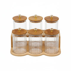 7 Piece Canister Set Clear