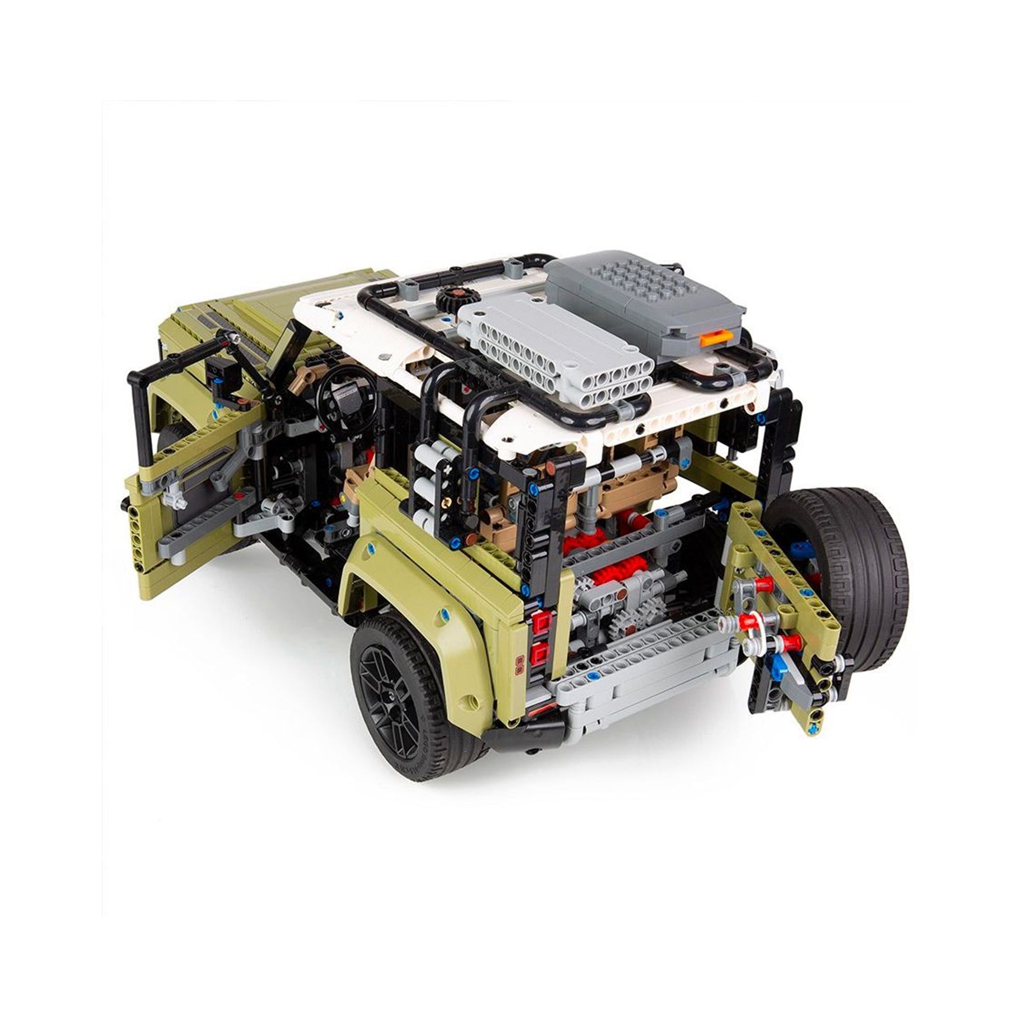 2573 Piece Building Block Set Green