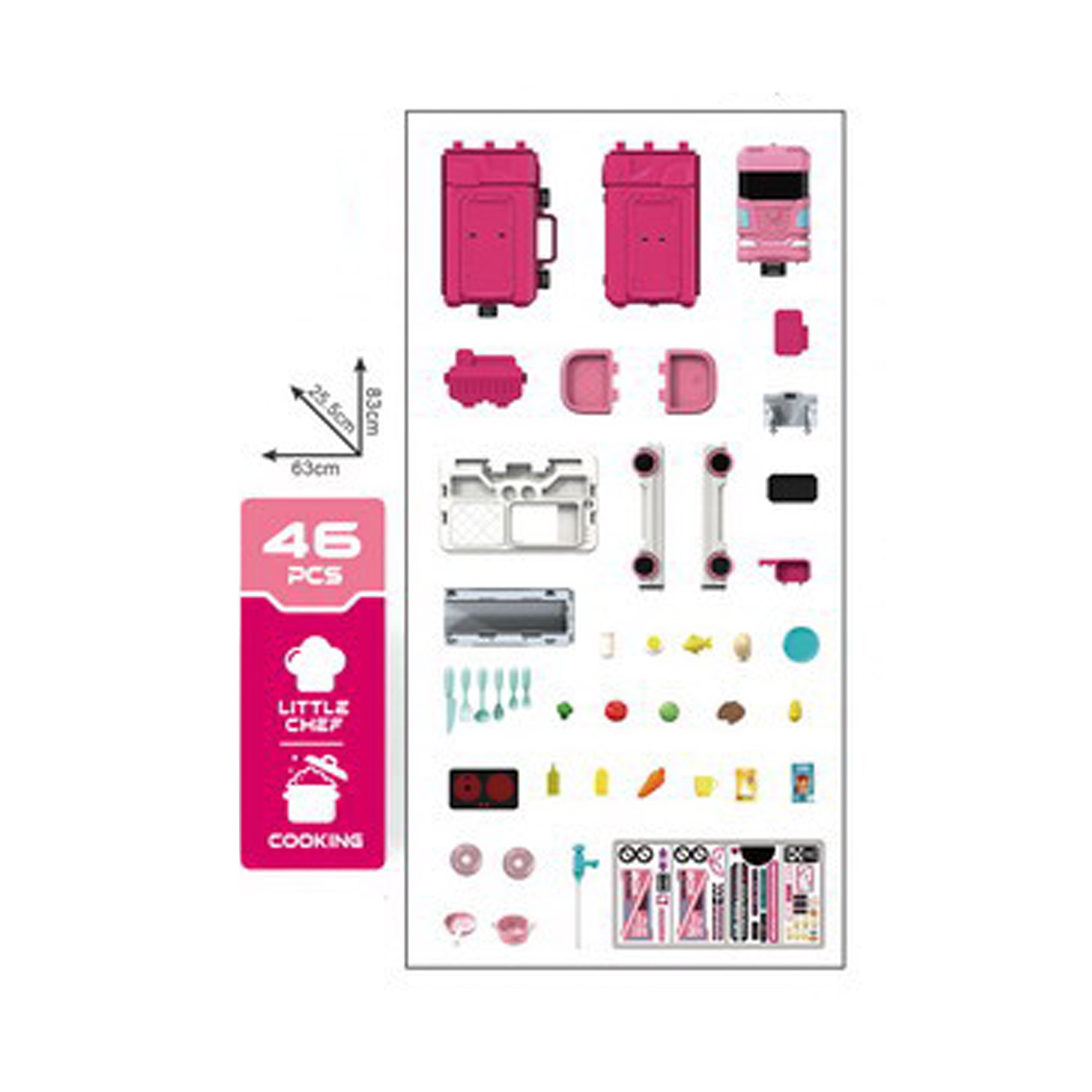 2-in-1 Magical Truck Pink