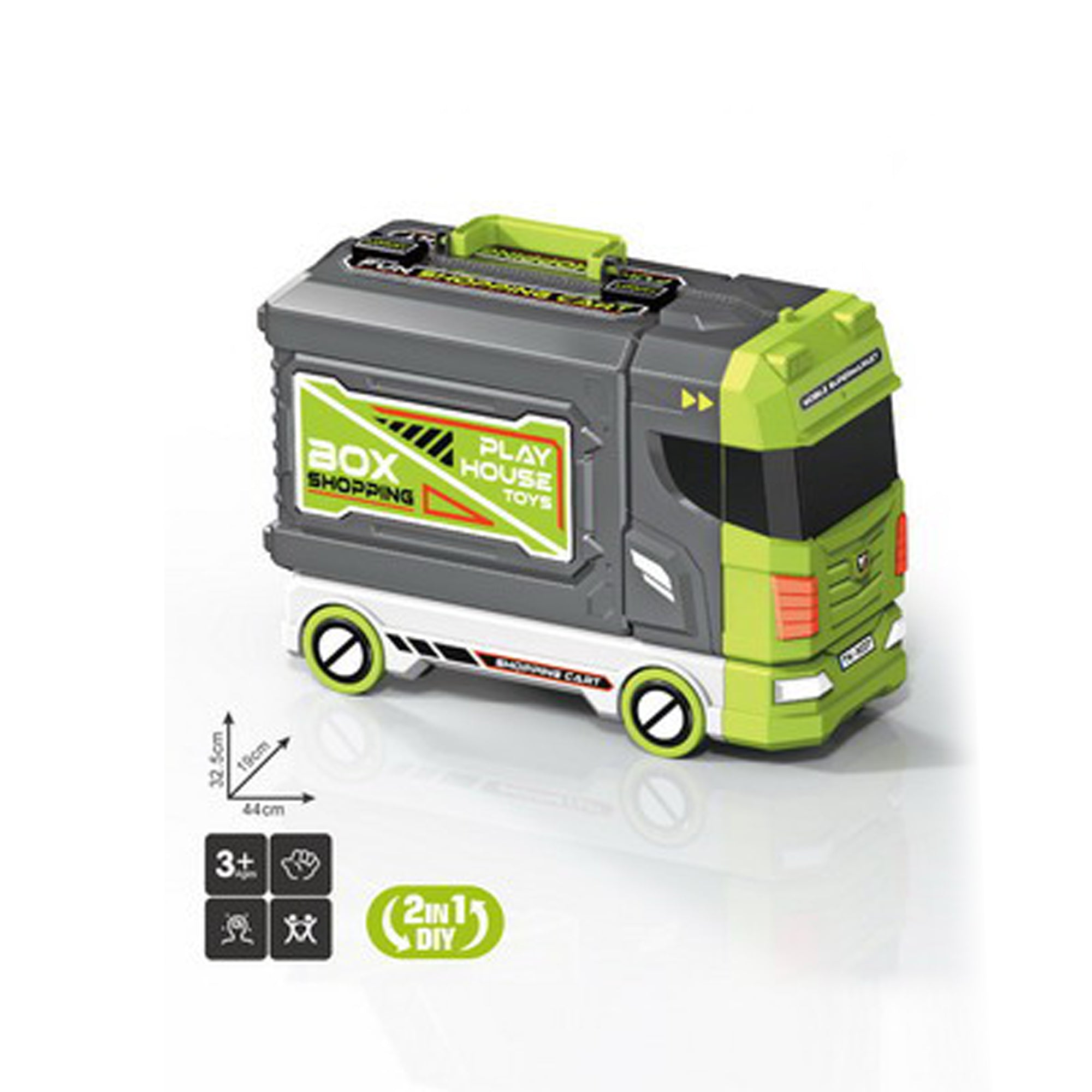 2-in-1 Magical Truck Green