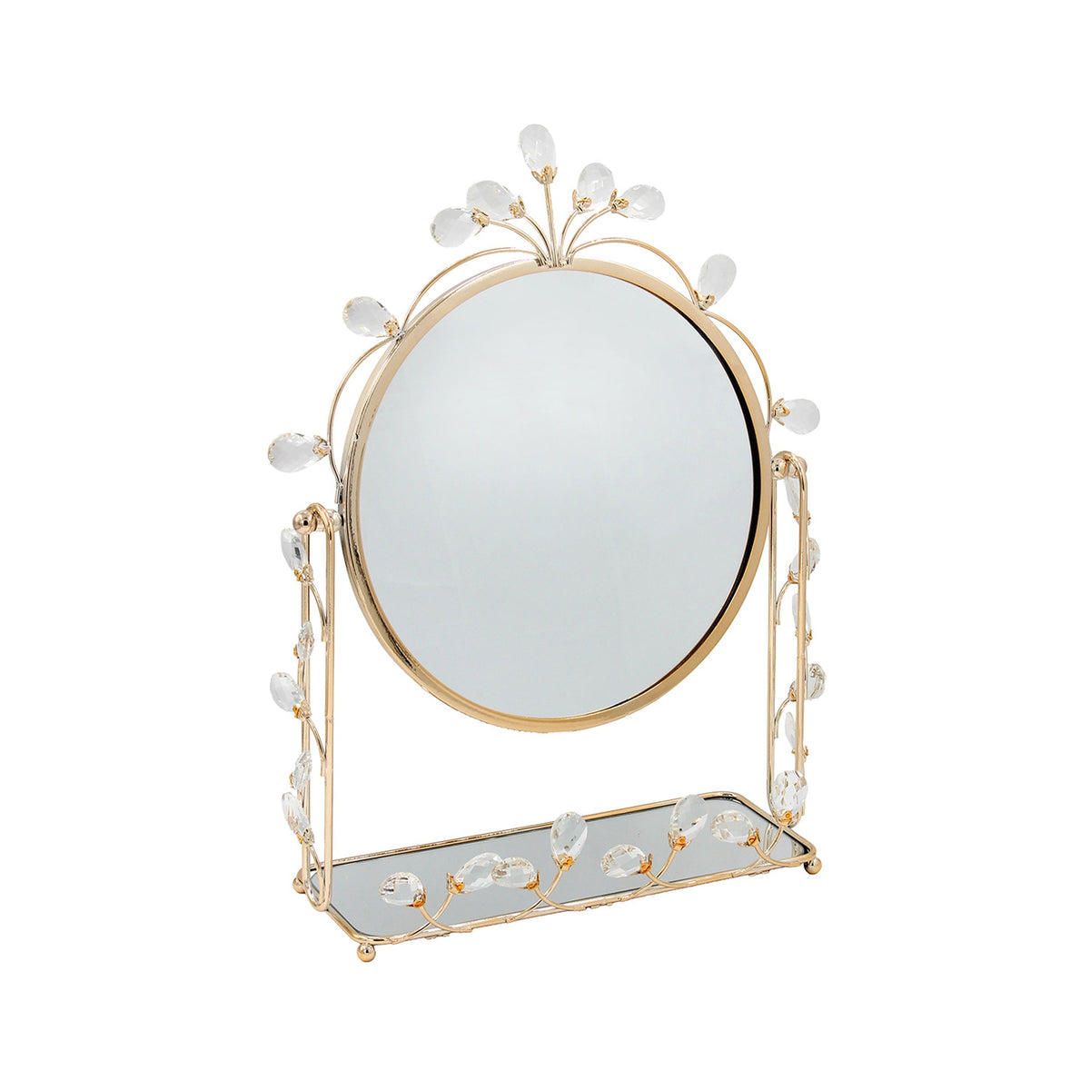 Adjustable Mirror Gold