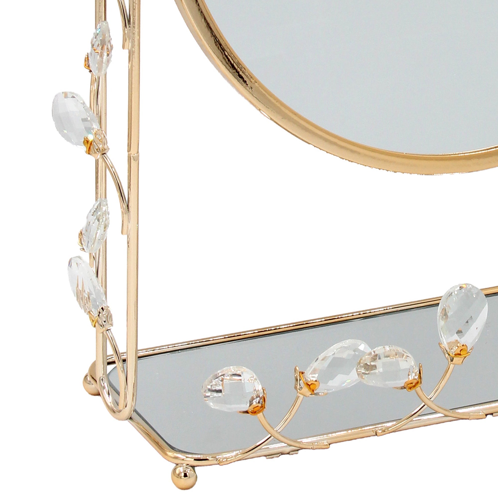 Adjustable Mirror Gold