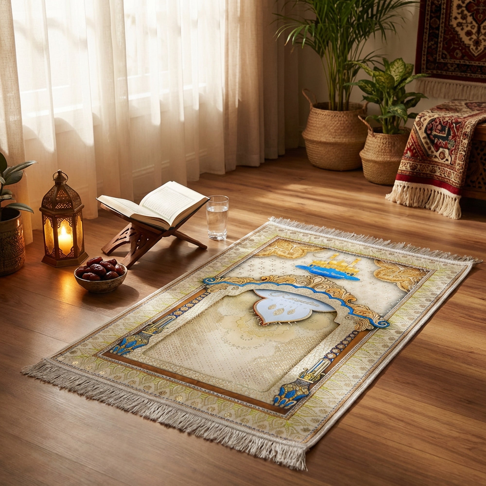 70 x 110cm Musallah Multicoloured