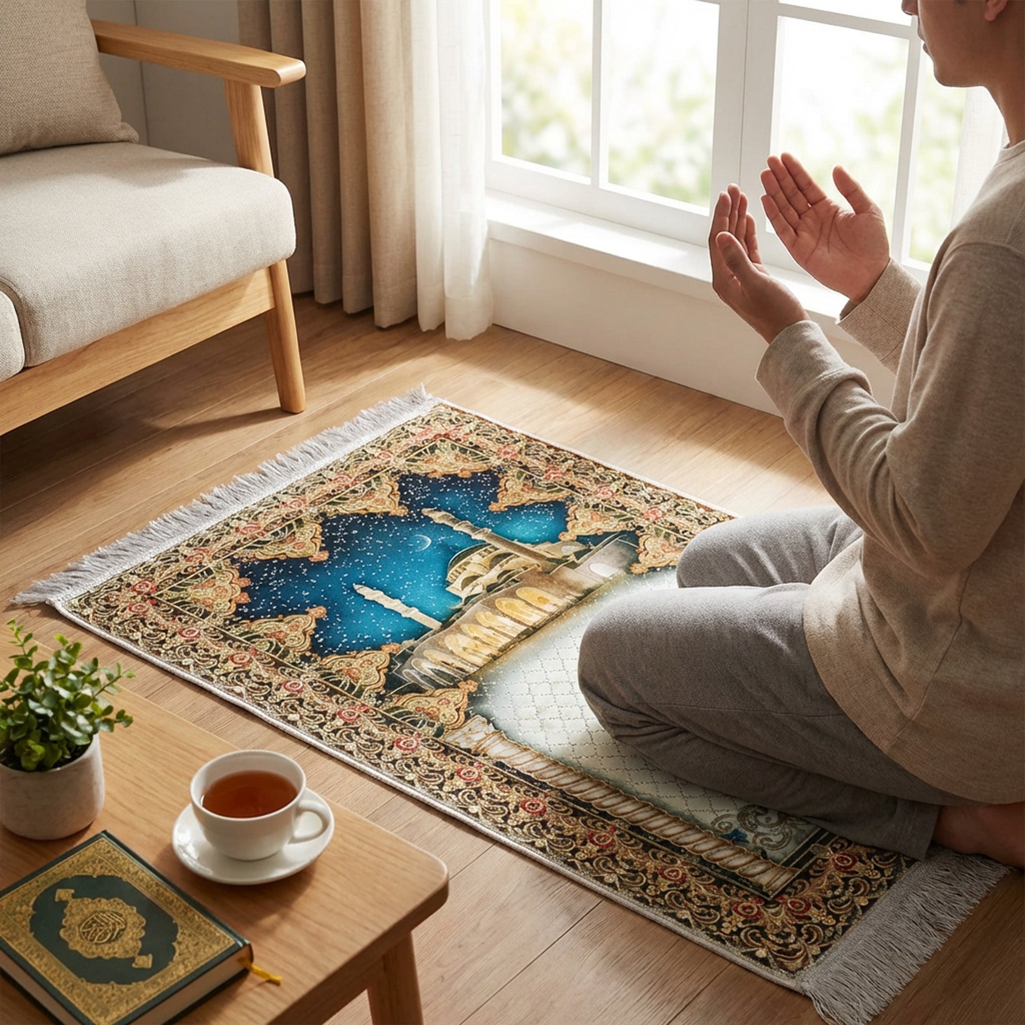 70 x 110cm Musallah Multicoloured