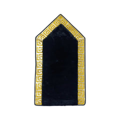 70 x 130cm Musallah Black & Gold