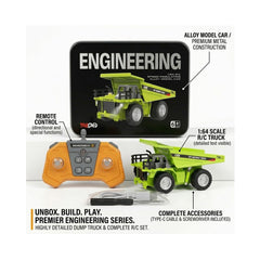 1:64 RC Dump Truck Green