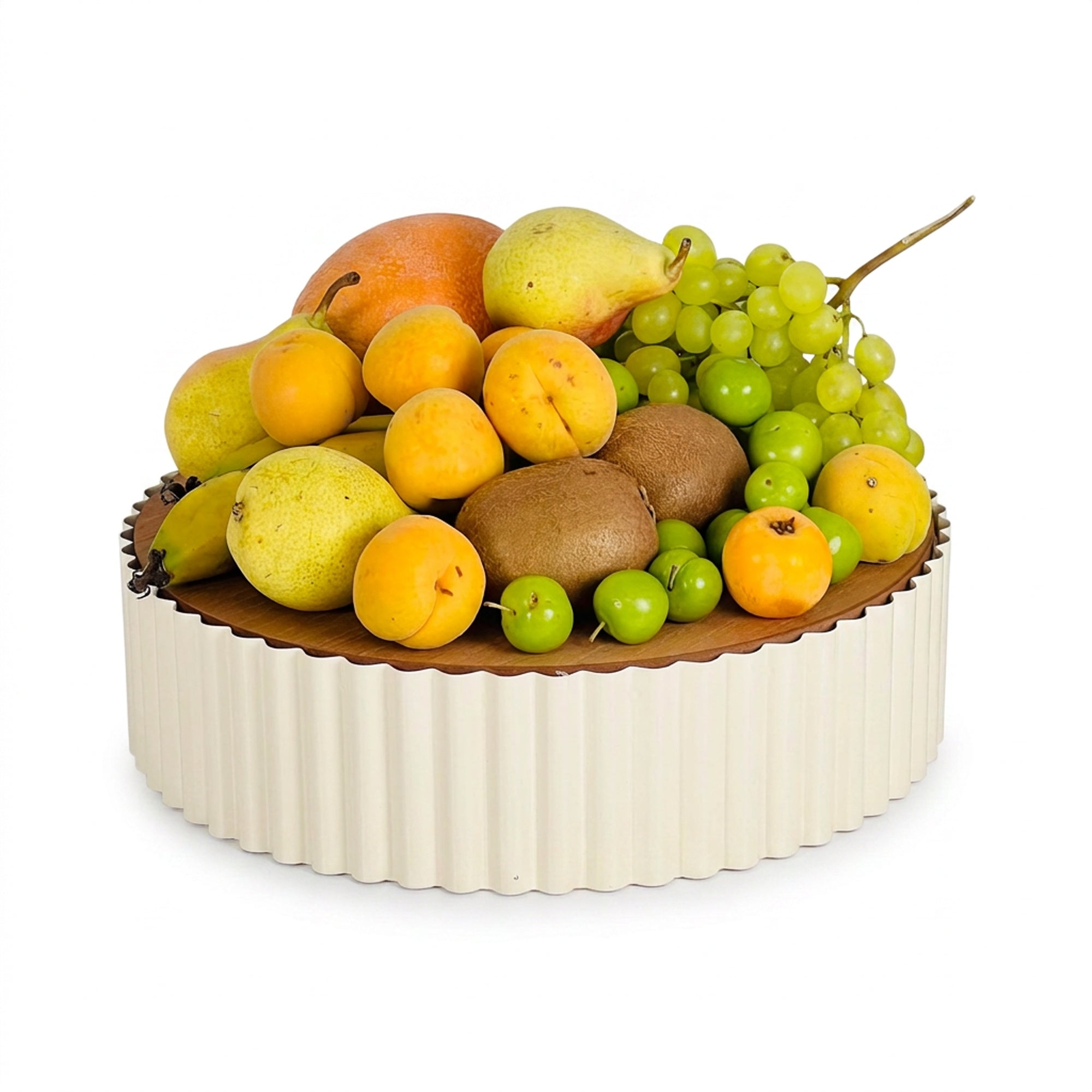 26cm Round Cake Stand Cream