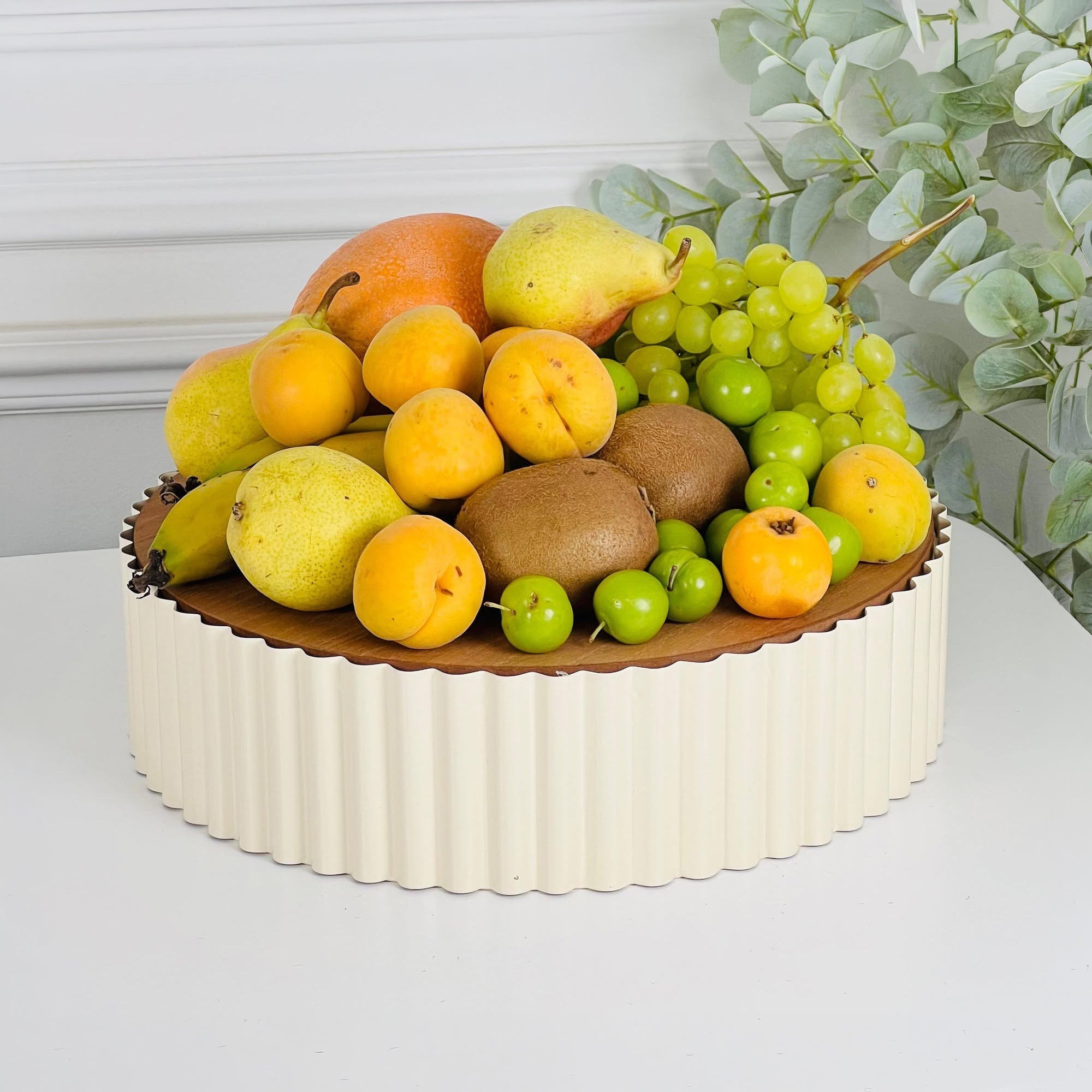26cm Round Cake Stand Cream