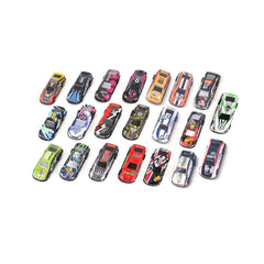 48 Piece Pull-Back Car Set Assorted